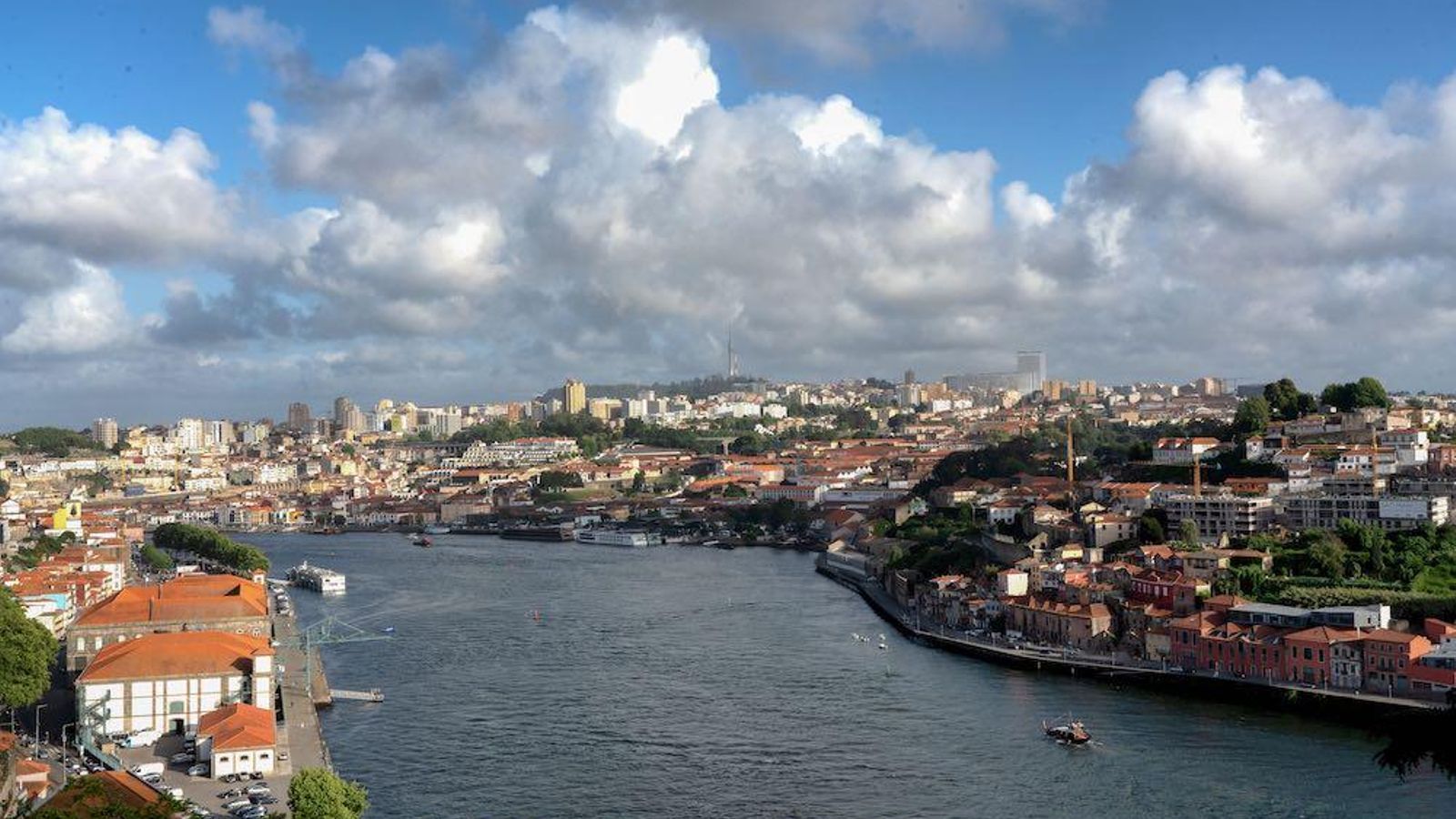 portugal oporto vistas jardines palacio cristal