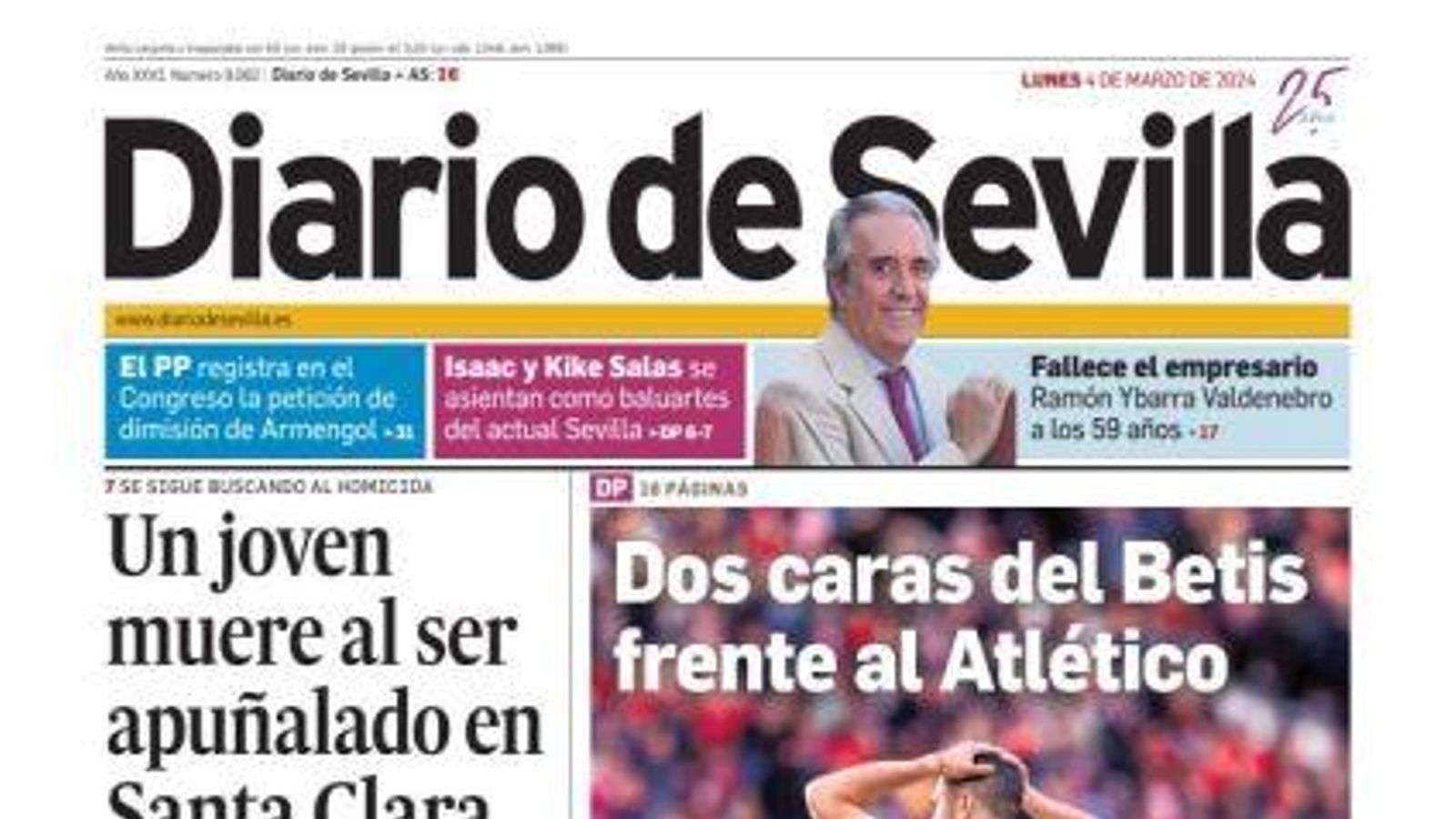 diario sevilla portada