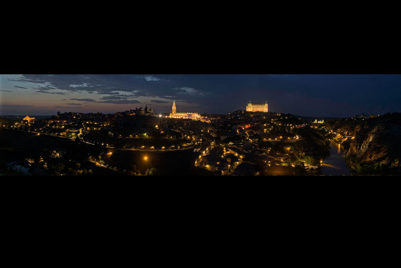 toledo panoramica nocturna