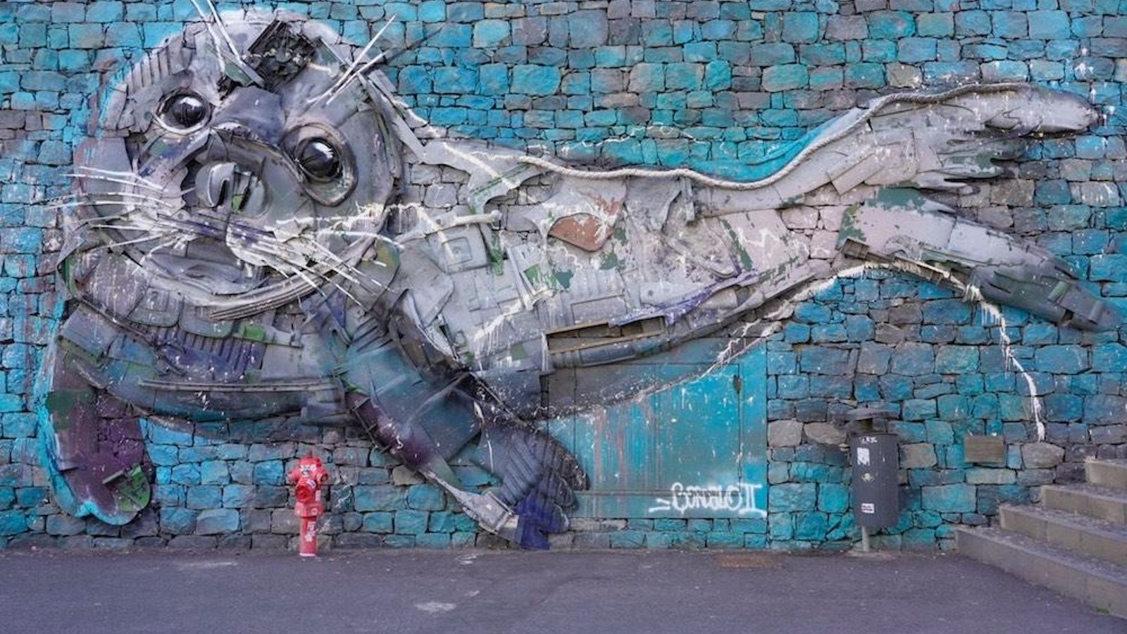 portugal madeira camara lobos foca bordalo