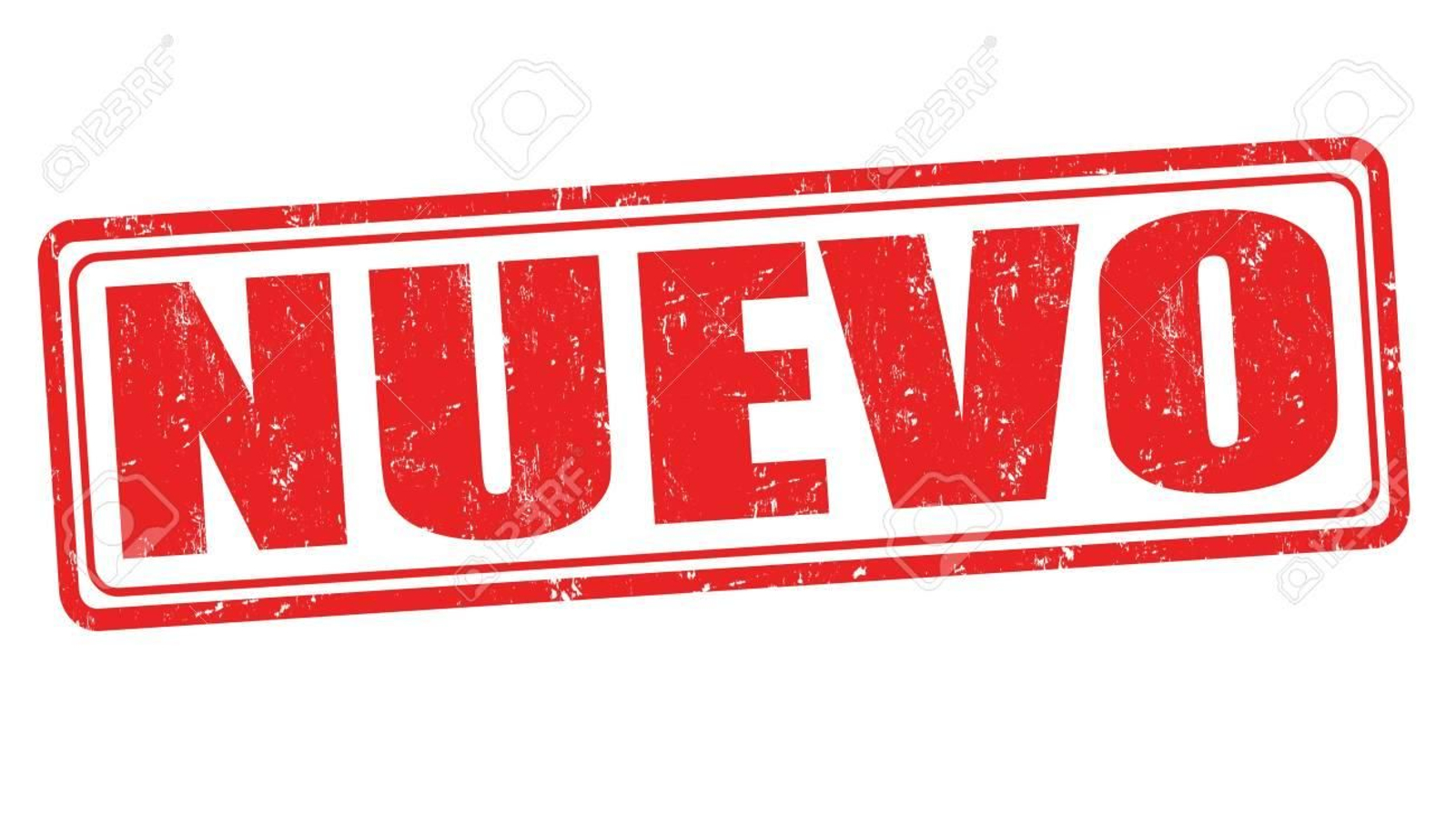 Nuevo (new) sign or stamp