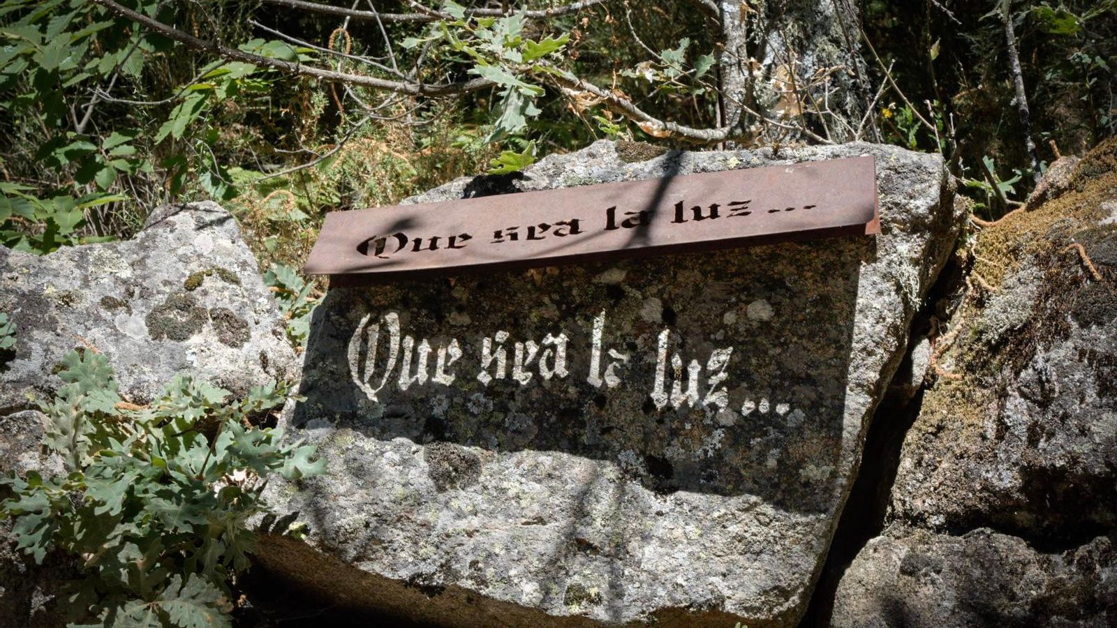 instalación artística en la naturaleza en salamanca